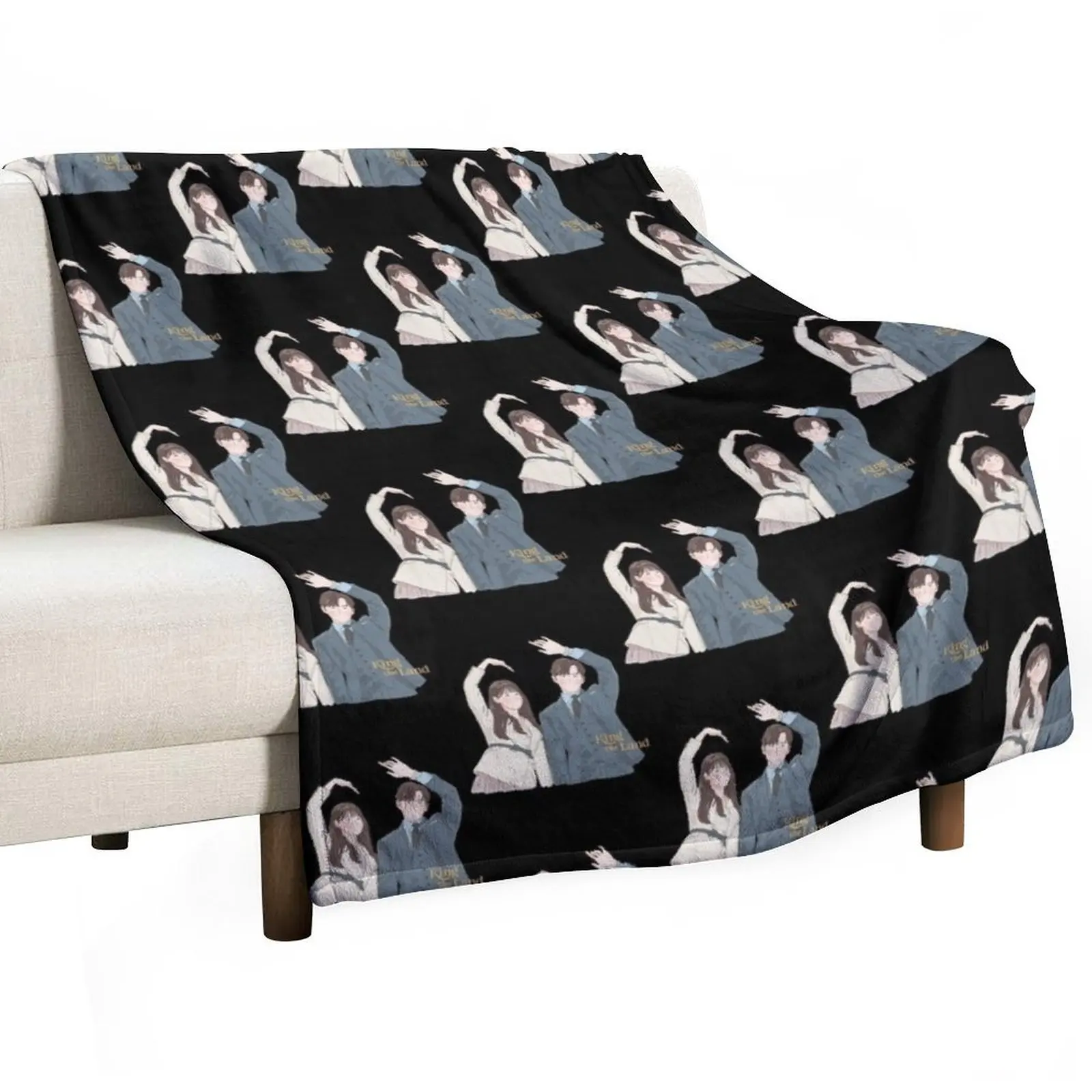 King the Land (2nd version) Throw Blanket Summer Beddings warm winter Luxury Designer valentine gift ideas Cute Blankets