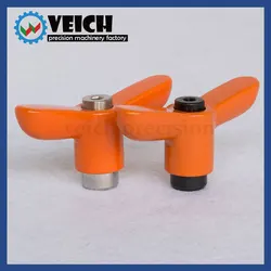 VCN926 Clamp Mechanism T Adjustable Handle Clamping Knob Aluminum Alloy Double Arm Clamp Lever