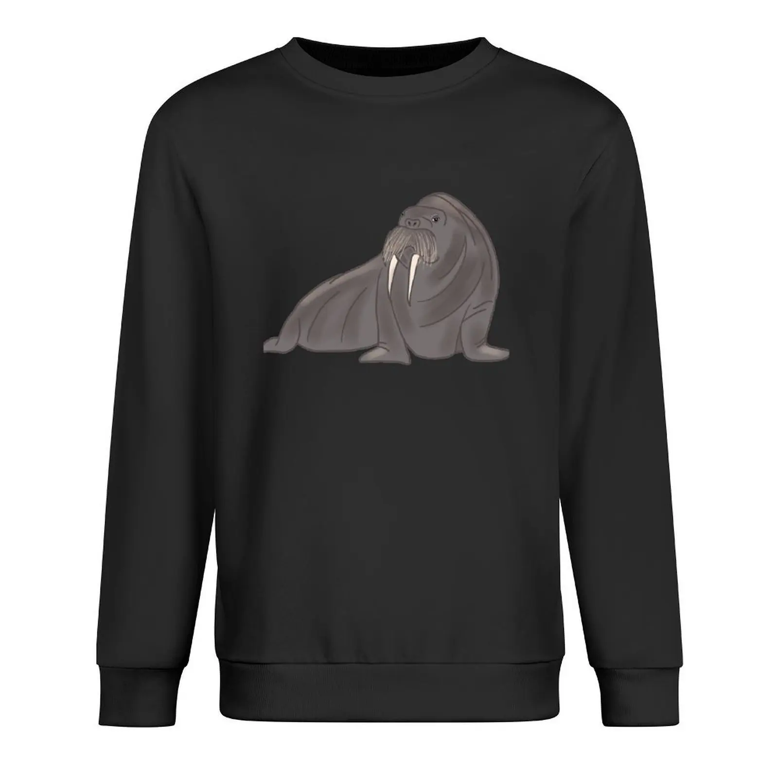 

Walrus - Cartoon Pullover korean clothes men's coat men's clothes clothes for men winter man sweatshirt