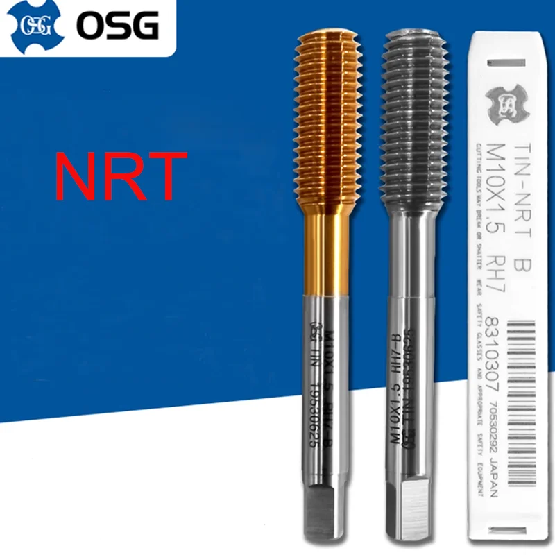 Japan OSG HSSE Roll Forming Tap TIN NRT RH B M1 M1.2 M1.4 M2 M2.5 M3 M4 M5 M6 M8 M9 M10 M1 M12 Machine Screw Thread Taps