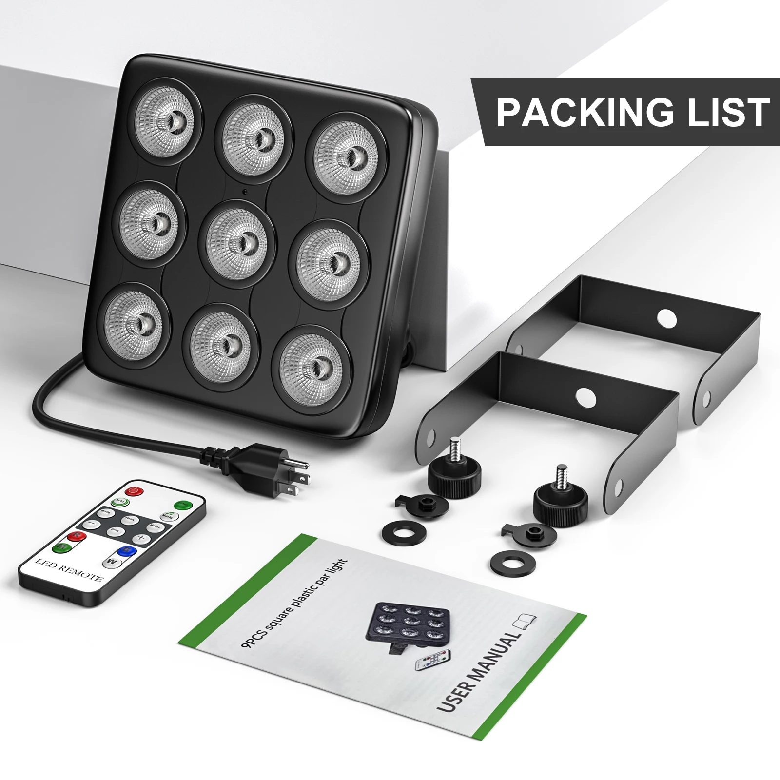 Yiflamefly-Éclairage à faisceau mixte, Par Uplights, 30W, RGBW, Documents, DMXorgControl Strobe, Discothèque, DJ, ixde mariage, 4 Pcs