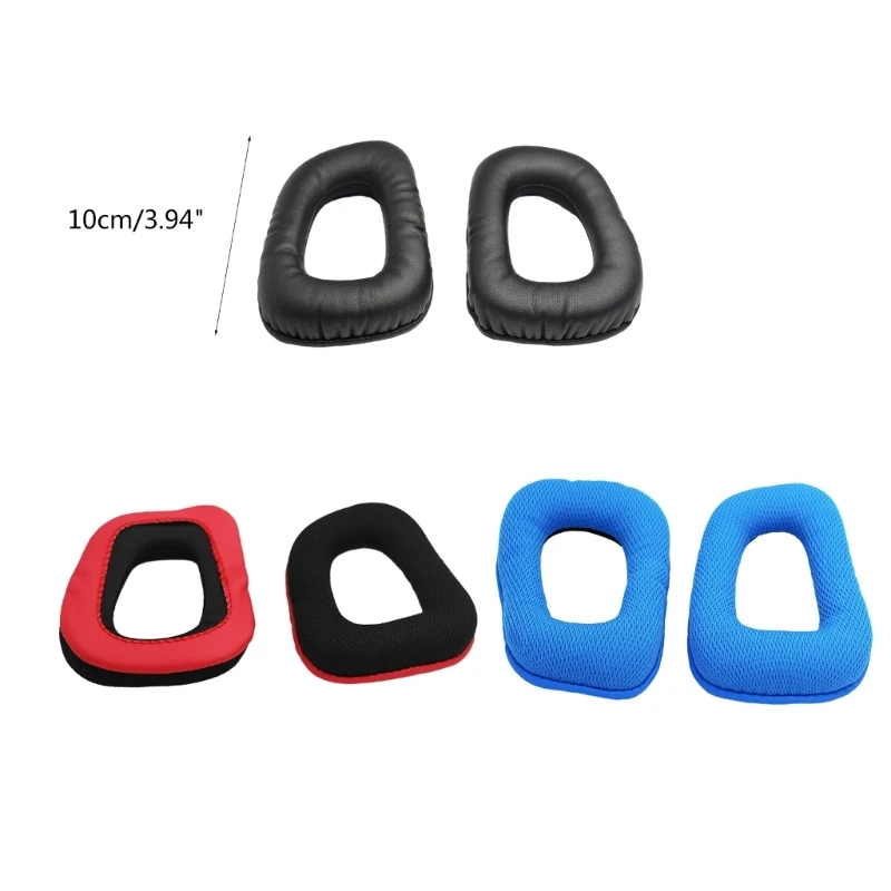 2Pcs Ear Pads Earpads Cushions Cover for LogitechG35 G430 G432 G332 G930 F450 Headphone Earpads Earmuffs Accessories