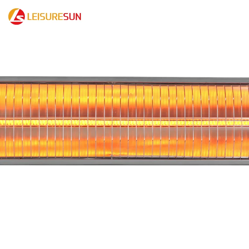 EH220 2200W Smart Infrared Heater Wall Mountable with Remote Control Timer PIR Sensor Strong Heat for Outdoor & Garage Use