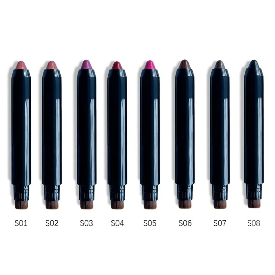 Private Label Blush Lipstick 2-in-1 markeerstift Contour Make-up Aangepast logo Groothandel Langdurige gezichtsvoedende blusher