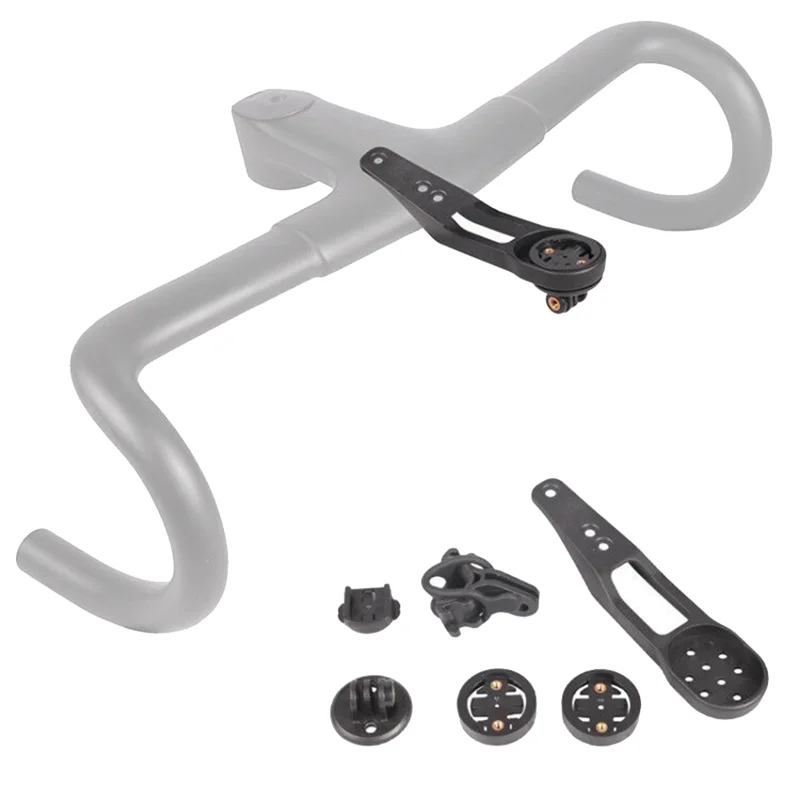 For H31 CP10 CP20 Integrated Bike Handlebar Computer Mount Holder Out for Gar Min Bryton Cateye Go Pro