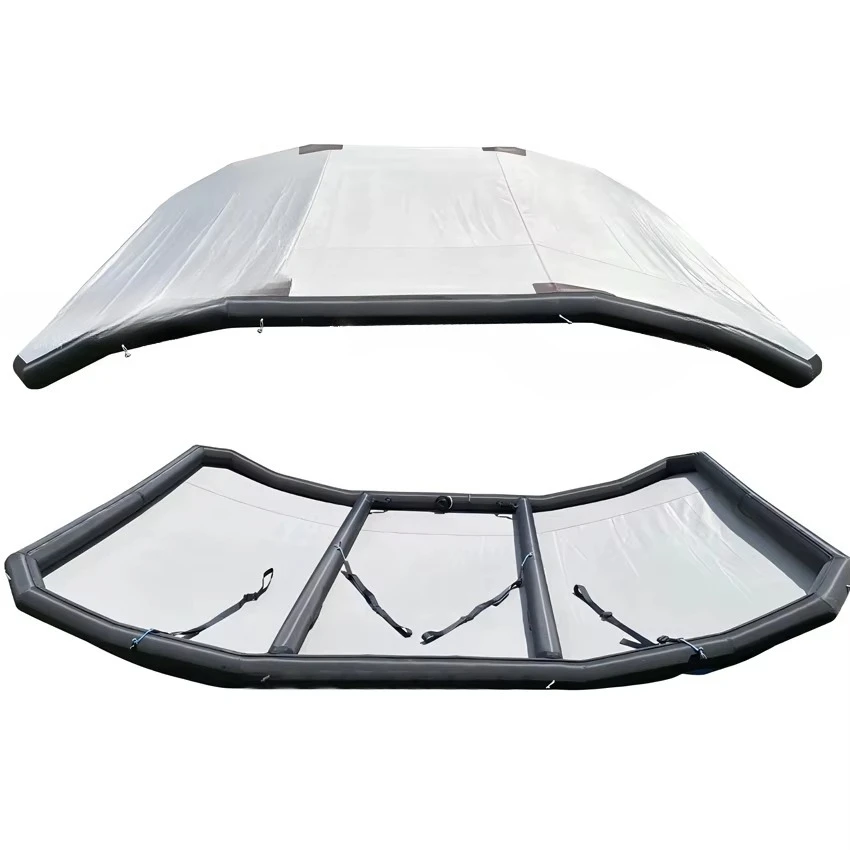 Sun Protection Inflatable Boat Tent Waterproof Awning Shelter for Yacht Sunshade From the Rain