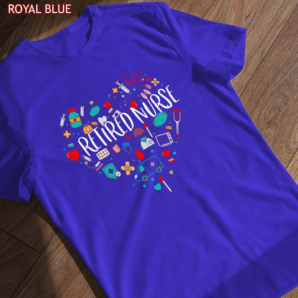 Camiseta con diseño de jubilación para mujer, camiseta de regalo para enfermera jubilada, S-4XL, 2022