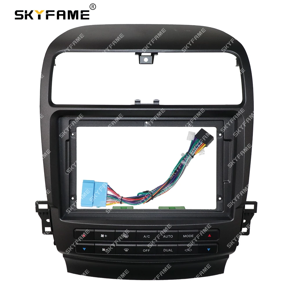 SKYFAME Car Frame Fascia Adapter Android Radio Dash Fitting Panel Kit For Acura TSX Honda Inspire