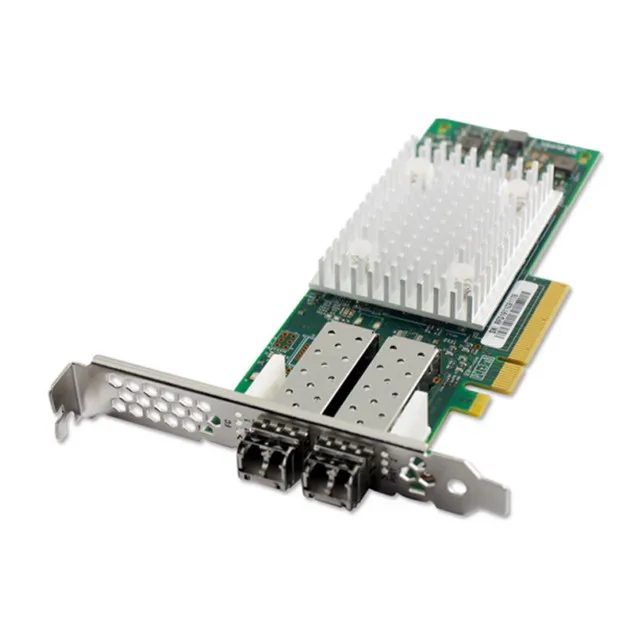 

QLE2742-SR-CK 32GB 3.0 x8 Dual / 2-ports HBA PCIE FIBRE CHANNEL ADAPTER