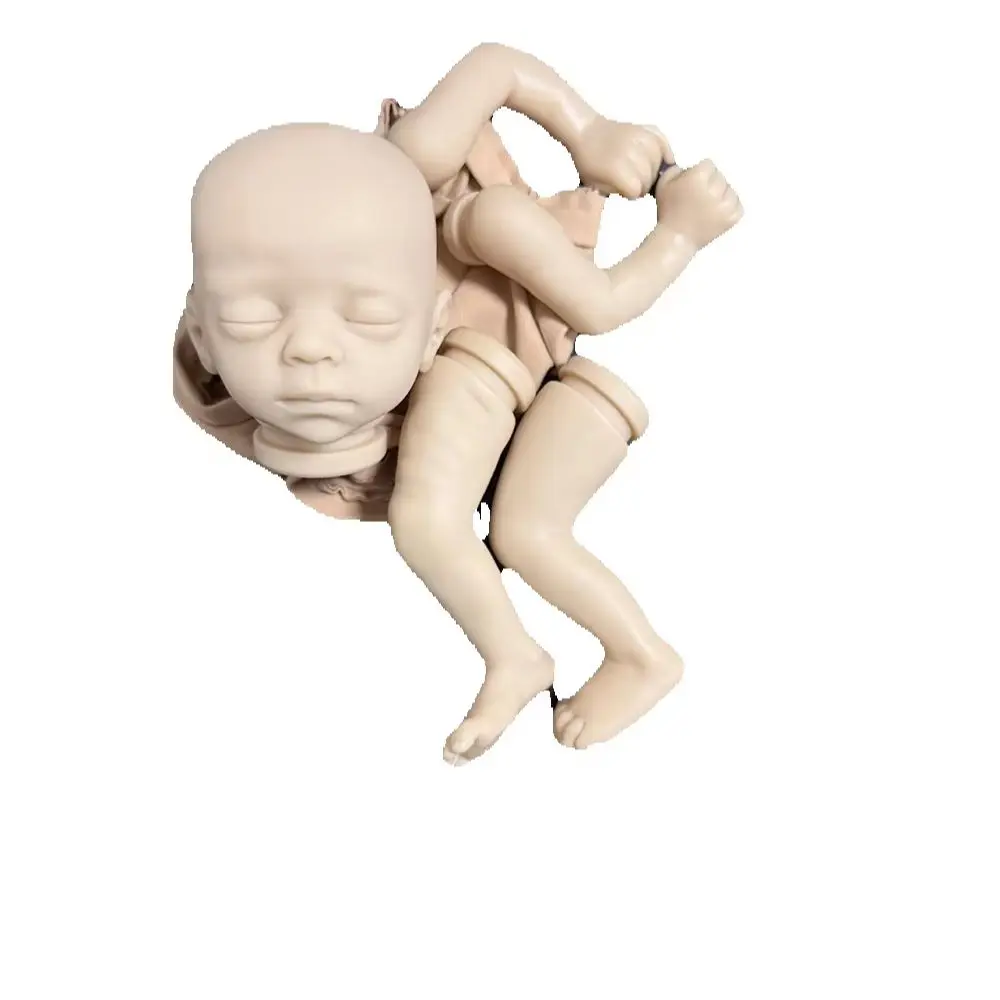 

15Inch Reborn Doll Kit Blessing Premium Size Sleeping Baby DIY Blank Kit Simulation Doll Toy Body (cloth + Limbs + Head)
