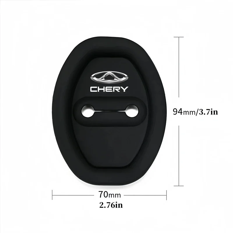 Auto-Styling 3D Silikon Türschlossabdeckung Schutzdekoration für Chery Tiggo 2 3 4 5 6 7 8 3X 5X Pro T11 Arrizo 6 3 Eastar – Detail 6
