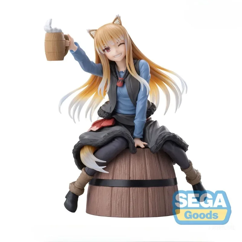 

2024 spice and wolf Holo 100% Original genuine PVC Action Figure Anime Figure Model Toys Figure Collection Doll Gift
