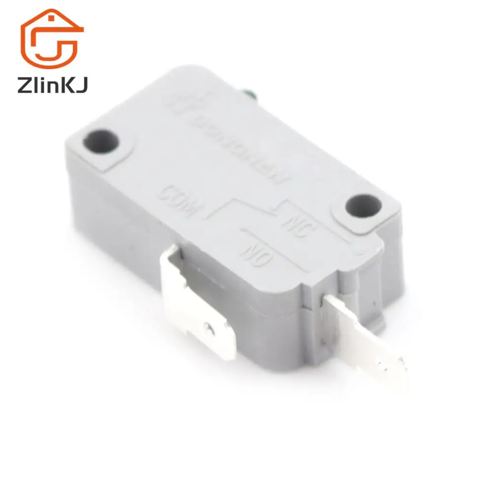 1PC 16A 250V AC KW11-3Z Micro Switch Microswitch Plastic 2 Feet Limit Switch For Microwave Washing Machine 3cmX1.5cmX1cm