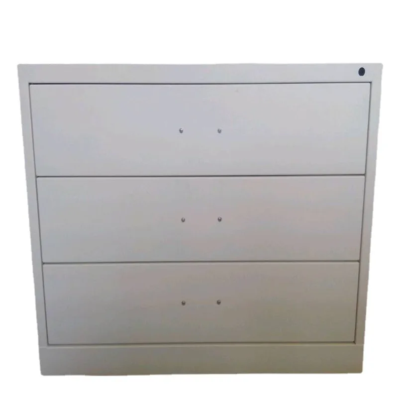 

Three-draw file hanging fishing file storage card box file big three-draw iron cabinet