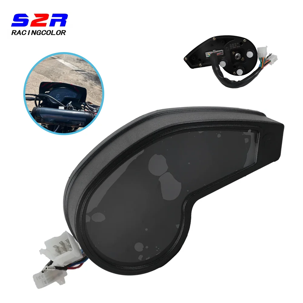 

For Vento Crossmax 150 200 220 Motorcycle Universal Digital Speedometer Odometer Gear Display ABS Plastic Easy Installation