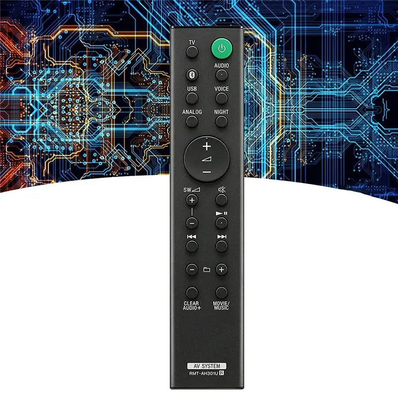B29C-Remote Control Spare Parts For Sony HT-MT300 HT-MT301 SA-WMT300 SA-MT300 SA-MT301 SA-WMT301 RMT-AH301U