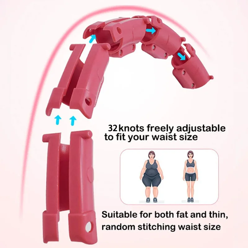 Intelligent Exercise Hoop Weight Loss And Slimming Exercise Fat Burning Fitness Equipment Special Detachable Massager