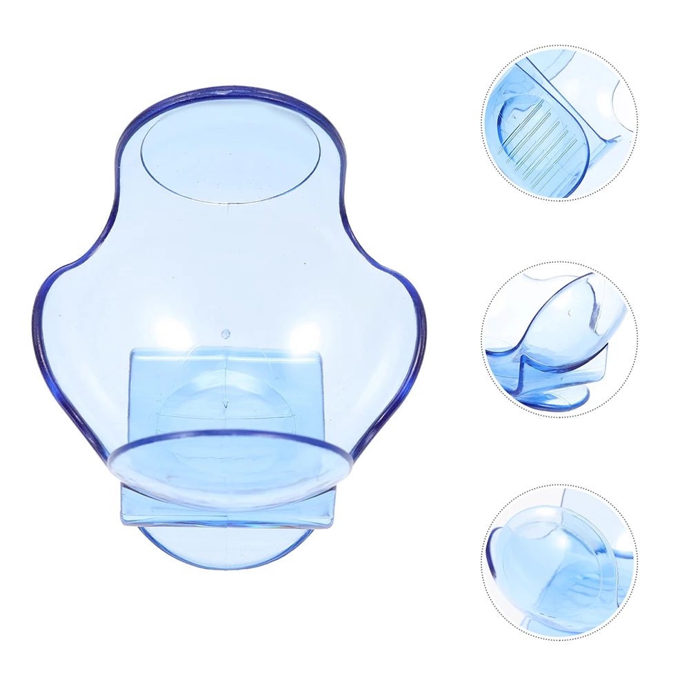 

3pcs Tennis Training Equipment Sky Blue Small Size Balls Holder Durable ABS Stable Grip Universal Compatibility Versatile Use