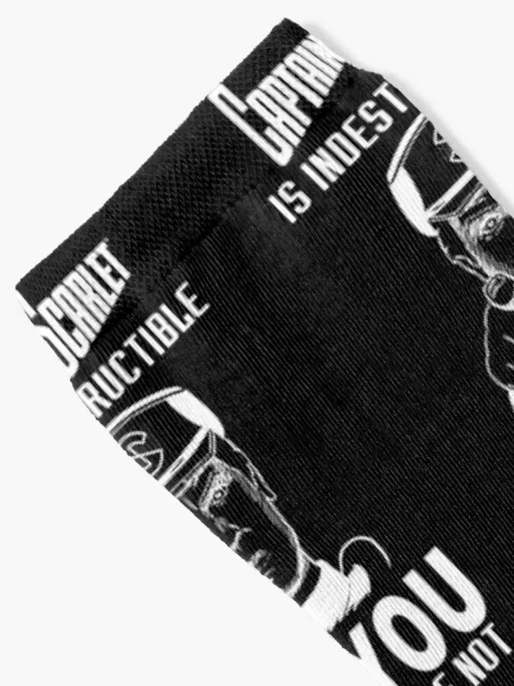 Captain Scarlet - YOU are not Socks christmas gift gym warm winter soccer anti-slip Socks Man Women's