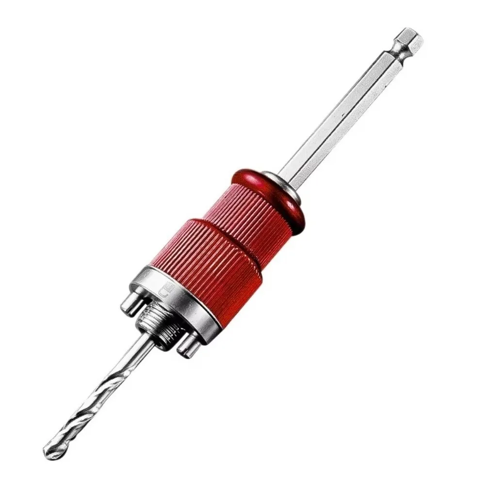 Quick Release Hole Saw Extension Rod Self Locking Hex Shank Quick Release Rod Quick Connect Drill Connecting Rod