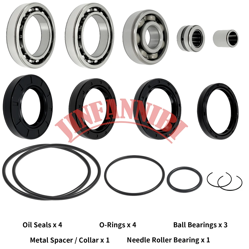

Rear Differential Bearings & Seals Kit for Honda FourTrax 300 2x4 TRX300 1988-00