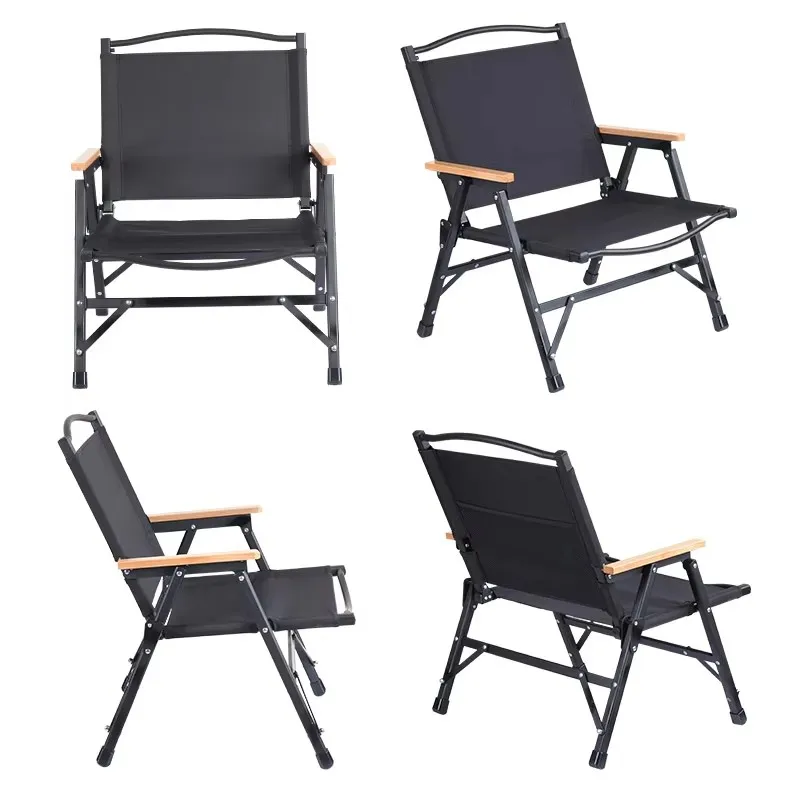 Wholesale Custom Travel Outdoor Detachable Aluminum Frame Chair Folding Portable Camp Chair