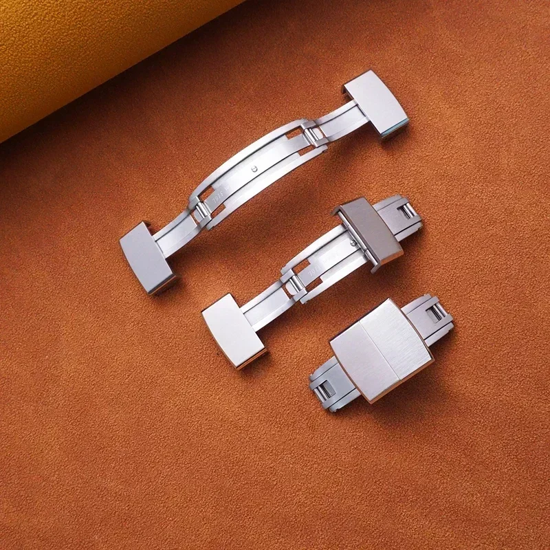 New Daytona Design CTS Fluororubber Watch Strap  20mm Quick Release Butterfly Buckle Watch Bands FKM Strap For Cut To Size