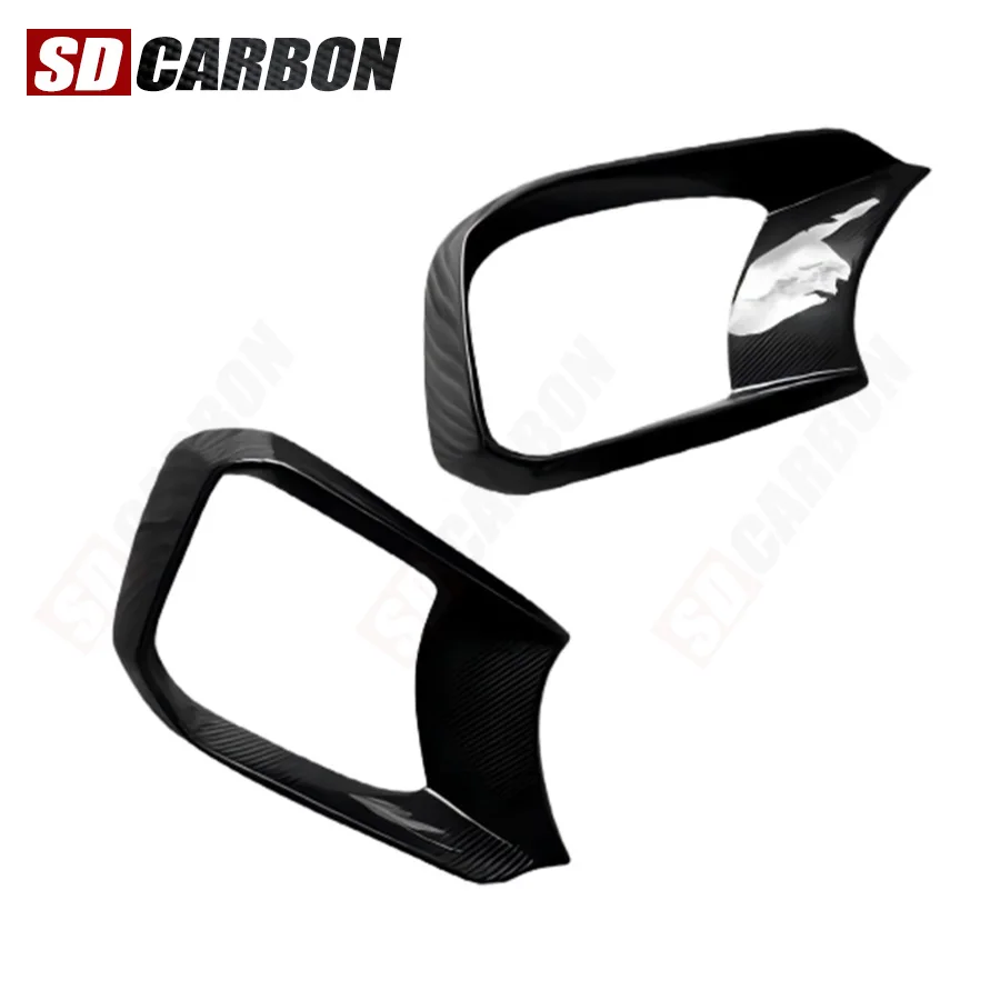 Glass Fiber Front Bumper Fog Light Cover For Suzuki Swift ZC33S 2018-2024 Auto Exterior Styling Body Kit Parts