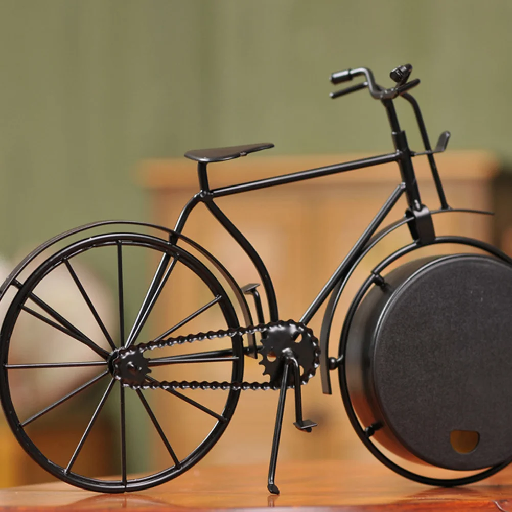 

Bicycle Alarm Vintage Style Desktop For Bedroom Office Dormitory Decorative Table Retro Mute Alarm Clock Household Desk