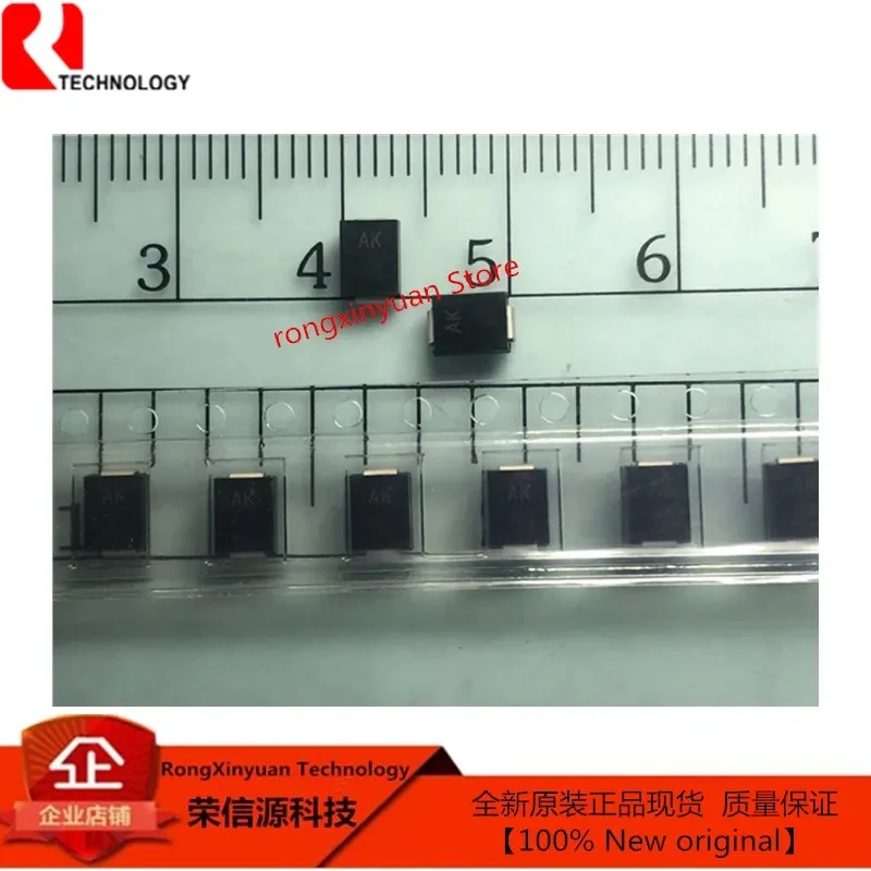 

SMBJ6.5CA-E3/52 AK DO214AA SMBJ6.5CA-E3 SMBJ6.5CA SMBJ6.5 Diode TVS Single Bi-Dir 6.5V 600W 2-Pin SMB T/R 100% New original