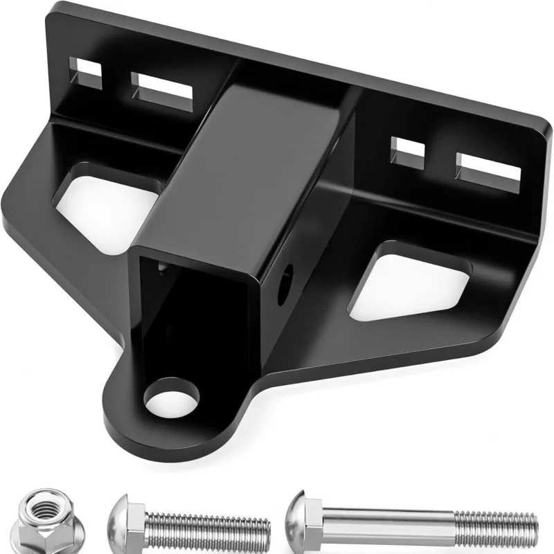 

Heavy Steel Trailer Receiver Universal Multifunctional Chain Groove Solid Bolts Lawn Mower Hooking Device 2