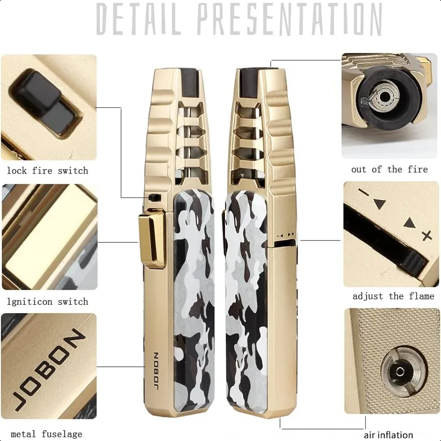 البيوتان الشعلة أخف إعادة الملء شمعة ضربة أخف شواء المطبخ لهب قاذف الشعلة للخبز الطبخ شواء التخييم كريم BrÅl #4