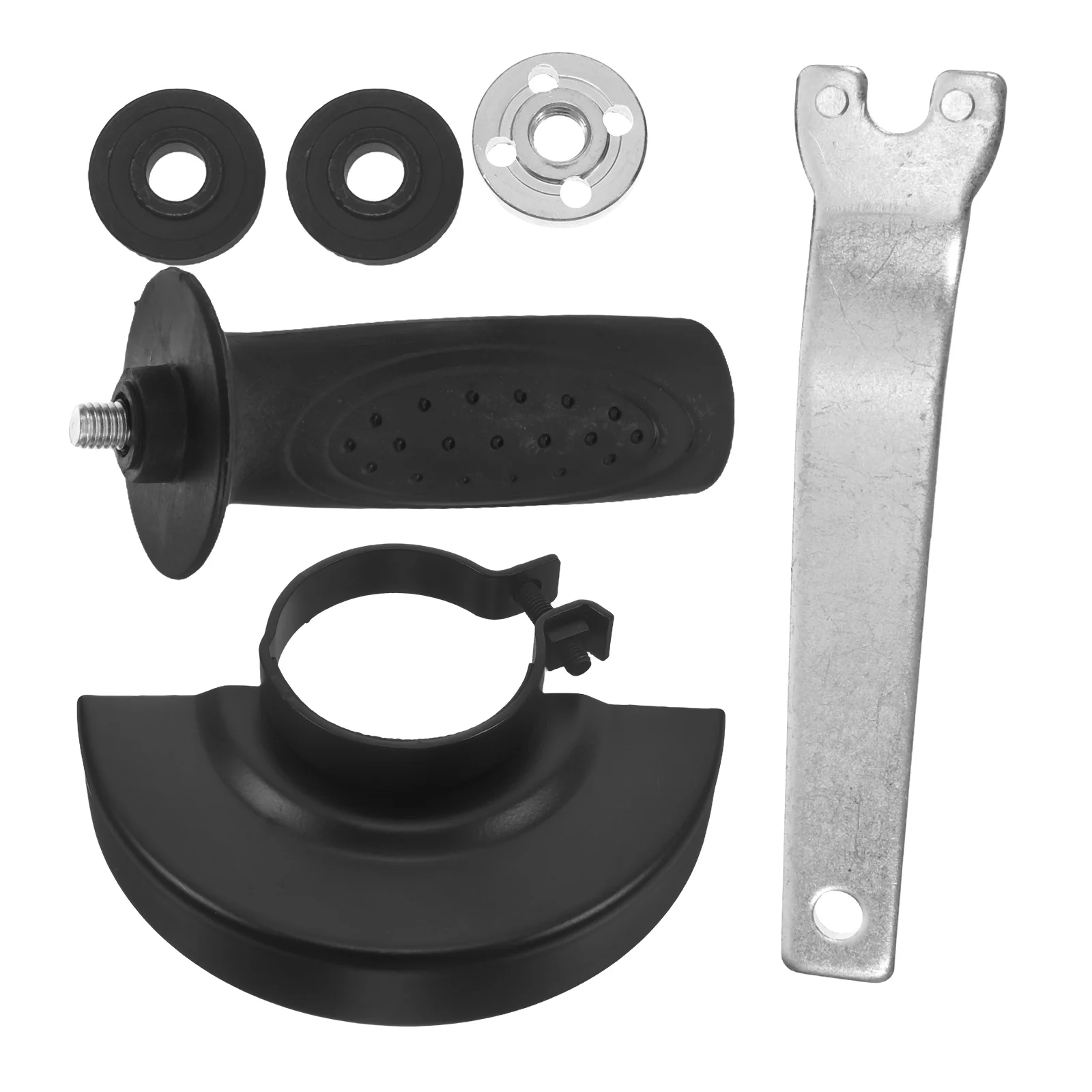 Accessoires de meuleuse d'angle, adaptateur d'arbre de 10Mm, écrou extérieur de 14Mm, conception de verrouillage triangulaire pour carrelage, bois, métal, accessoires d'angle, 6 pièces