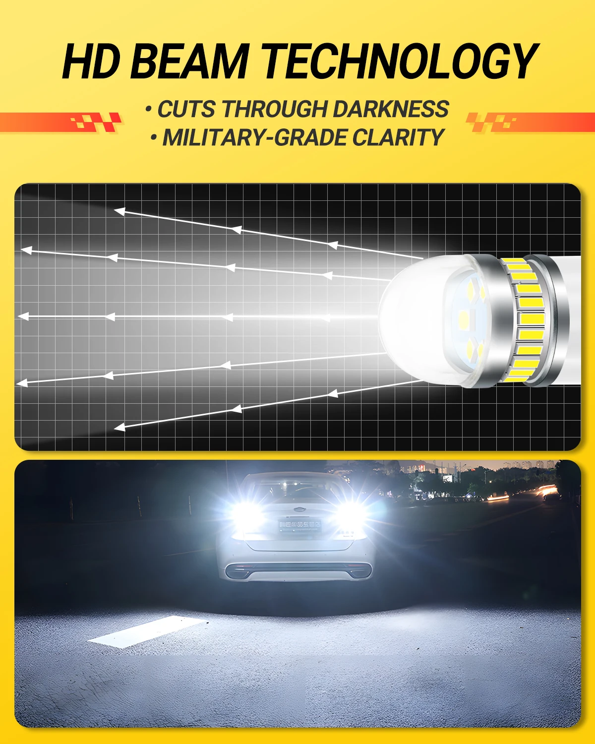 2 قطعة عالية ضوء LED سيارة بدوره أضواء 3157 لمبة أحمر أبيض أضواء الفرامل DRL الذيل عكس أضواء Canbus لا خطأ T25 5 واط 2000 التجويف #6