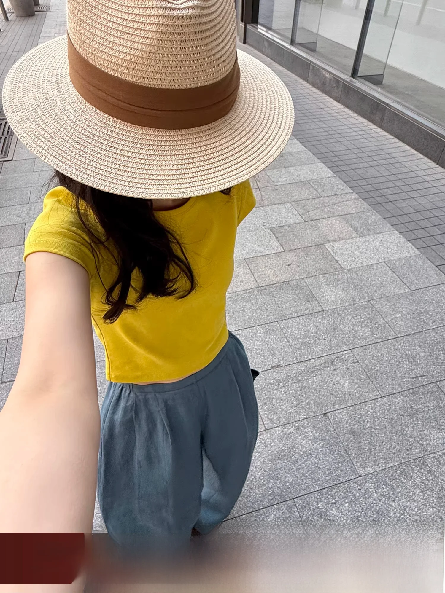 

Женская летняя дышащая хлопковая футболка XiaoMeng с круглым вырезом и высокой талией, облегающий топ с коротким рукавом