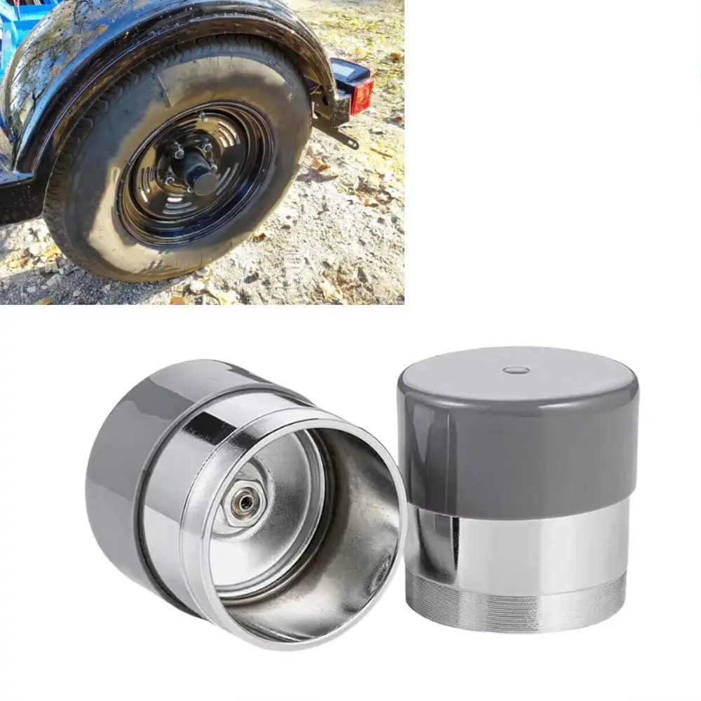 Durable Trailer Bearing Protector Rubber High Performance Bearing Grease Cover Carbon Steel Automatic Pressure Relief