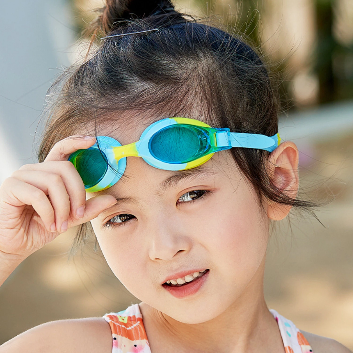 

1pc Small Frame Swimming Goggles, Waterproof Clear Swimming Glasses, Suitable For Water Sports, Swimming Training