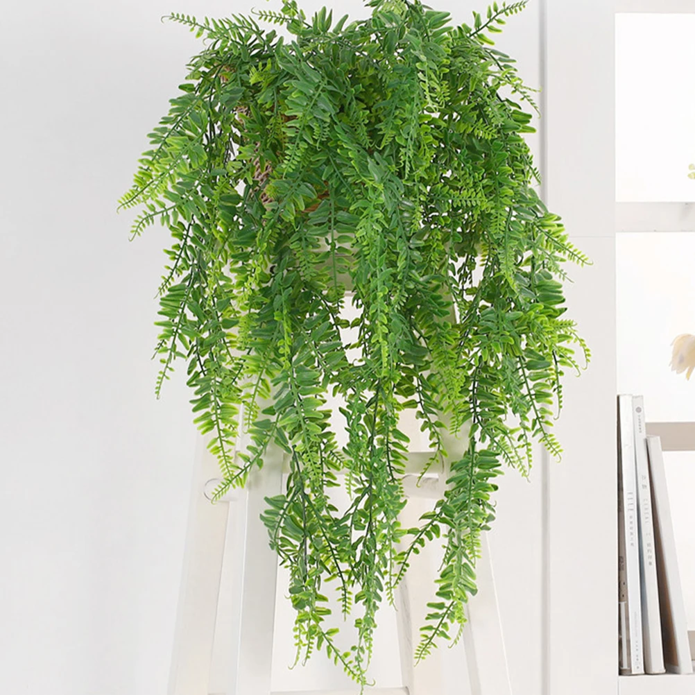 

4pcs Artificial Vine Garland Fake Greenery Decor Simulation Plant Leaf Hanging For Home Wedding Decoration Faux Vine Rattan Wall