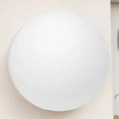 

Round Ball Lampshade White Acrylic Globe Cover for Table Wall Ceiling Lights Dust Proof Decorative Shades