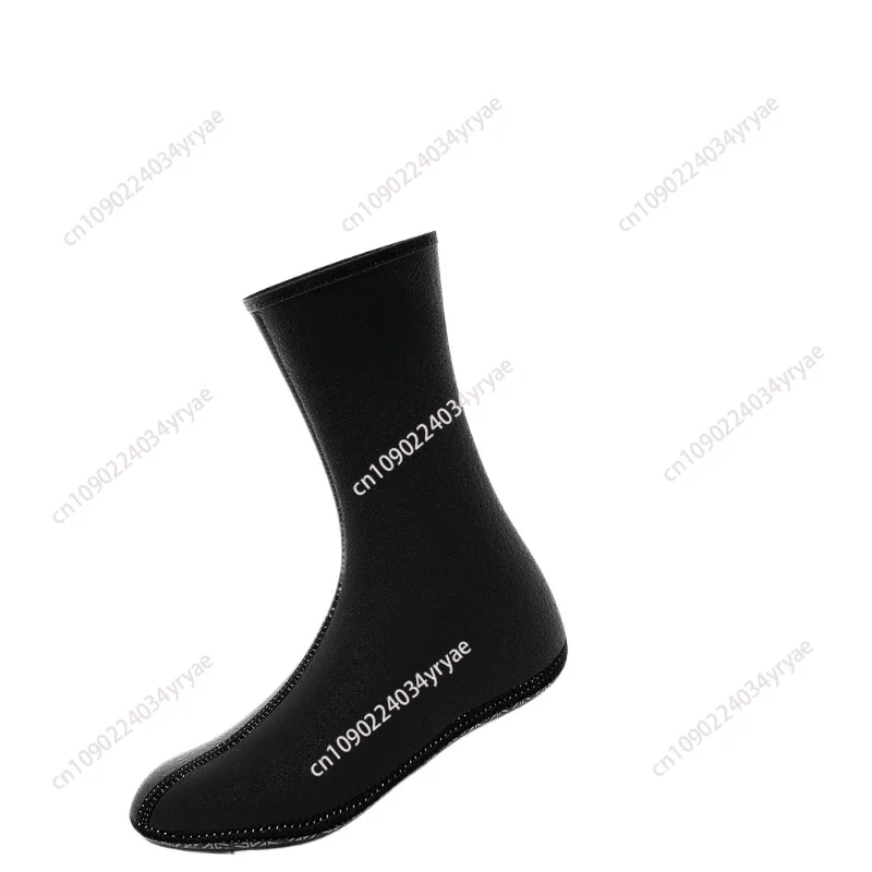 Diving socks, men's and women's medium and long tube thickened non-slip surfing snorkeling socks, beach socks, shoes