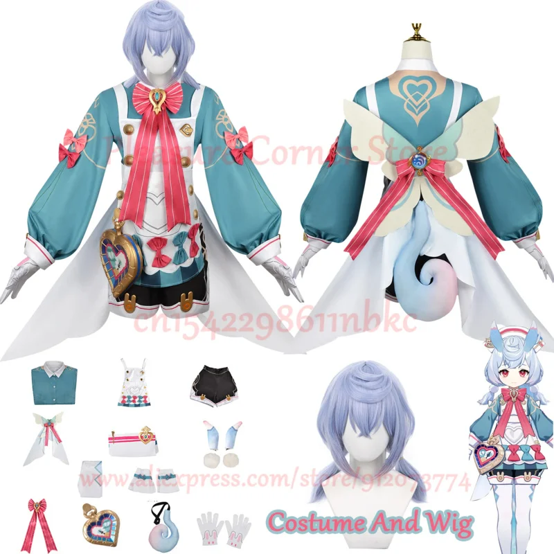 Game Genshin Impact Win Cosplay Costume Full Set Halloween Costume Win Cosplay Dress Uniform Outfit Women