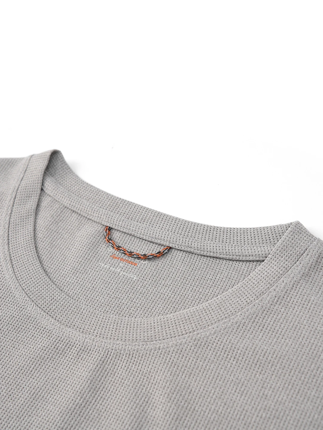 SIMWOOD Loose Fit 200g Waffle Light Outdoor Sports Quick Dry Short Sleeve T-Shirt Youth Casual round Neck Polyester Blend