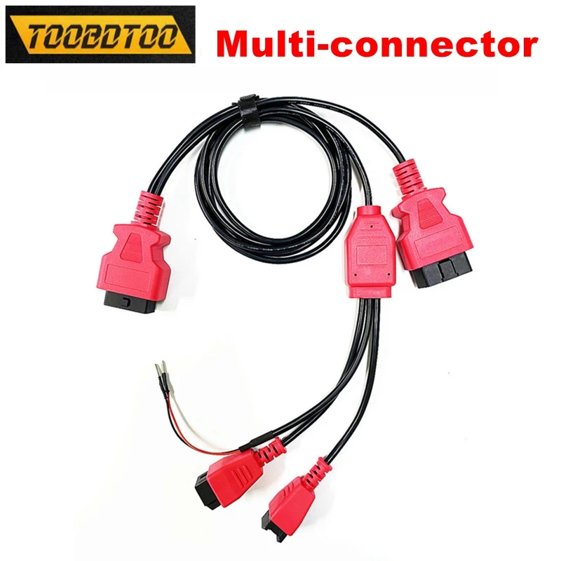 Hot Sale Newest 12+8 Upgraded Multi-connector Cable For Chrysler connector works for LAUNCH X431/OBDSTAR/Autel Maxisys