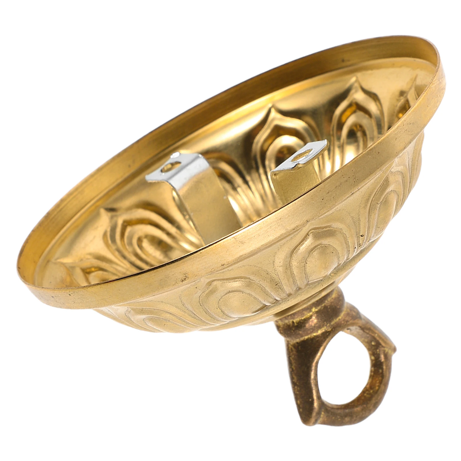 

1 шт., основание потолочного светильника, медный крючок, держатель подвесного светильника для внутреннего освещения, совместимый с различными подвесными лампами, освещением