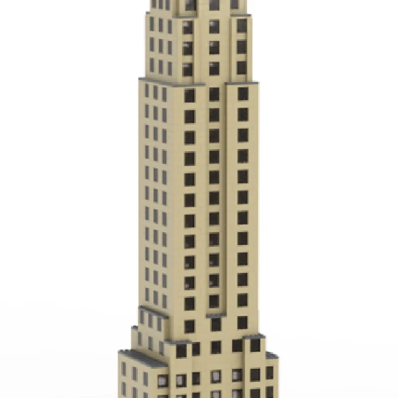 2342 PCS City Luxury Building Modular Building Blocks Modern Landmark Architecture Model Display Toys Kid Assembly Birthday Gift