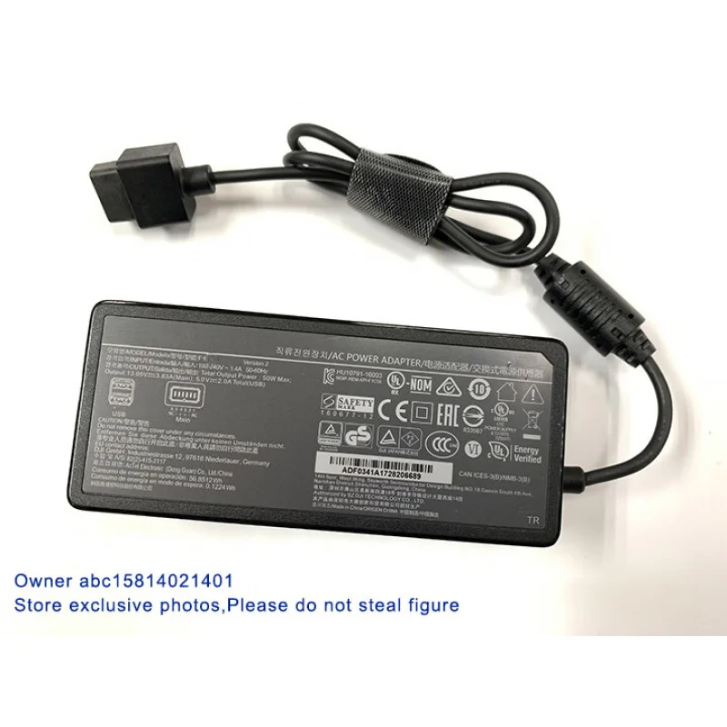 Usado para DJI mavic spark adaptador de corriente f1c50 cable cargador de batería/adaptador de CA