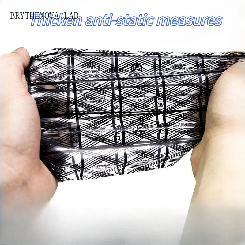 200 Pcs 100/ Anti Static Bags PE Anti-static Bags Motherboard Packaging Disk Hard Graphics Card Sealed Bag