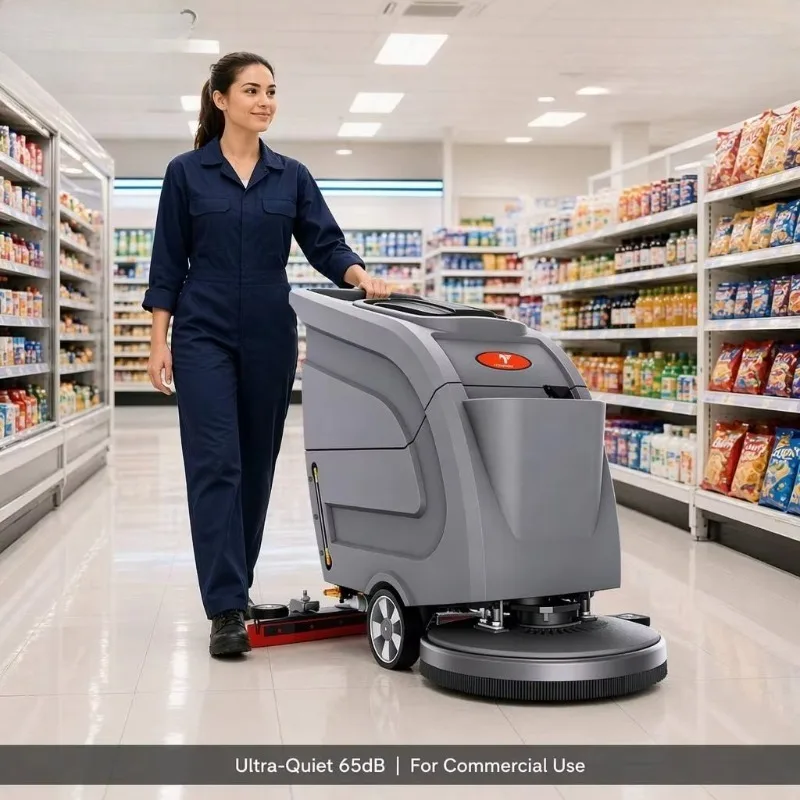 Airo CleanHorse X1 Compact Commercial Floor Scrubber Dryer 19