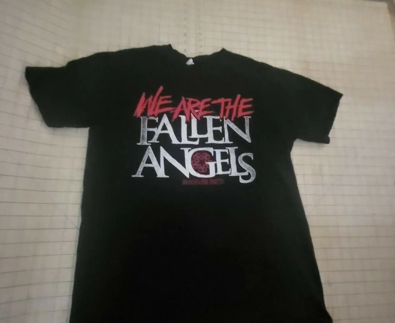 Vintage Black Veil Brides Band T Shirt Rare Size Xl Fallen Angles