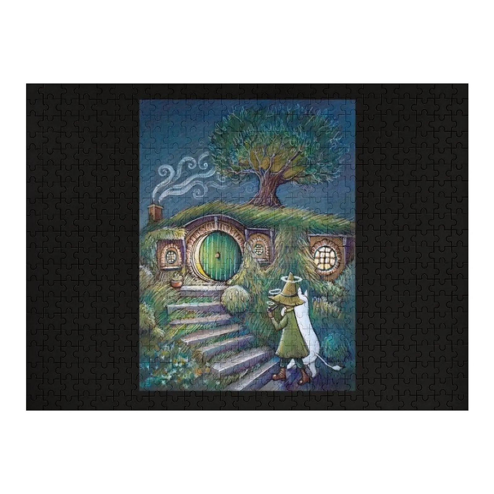 Amigos de ajfar longo quebra-cabeça para crianças quebra-cabeças de madeira para adultos presente da criança personalizado adulto quebra-cabeça de madeira